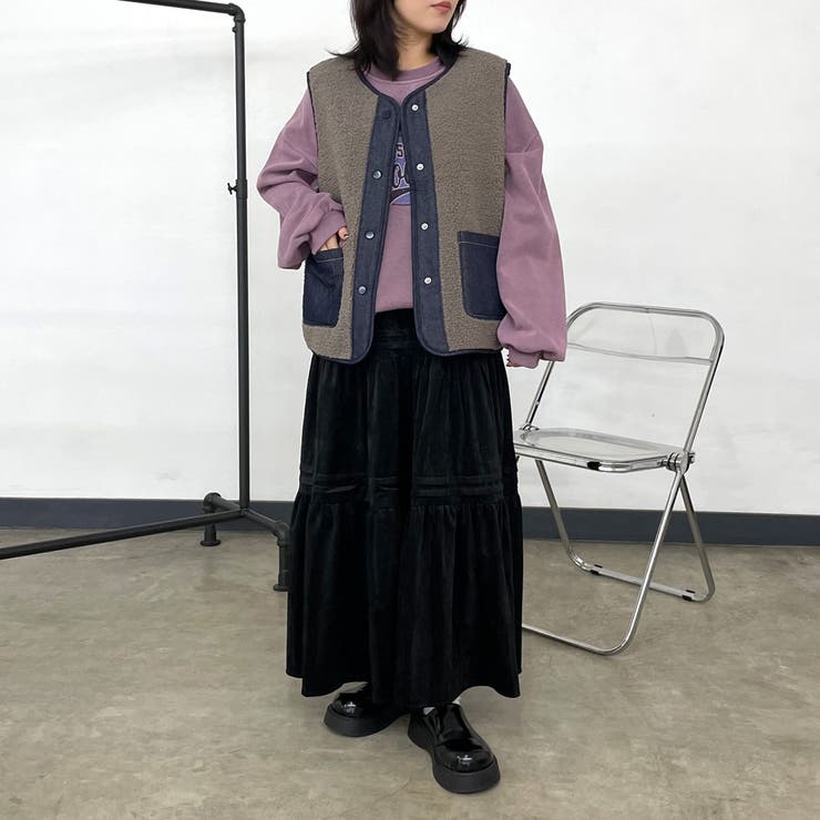 コーデュロイティアードスカート | non-hedge  | 詳細画像26 