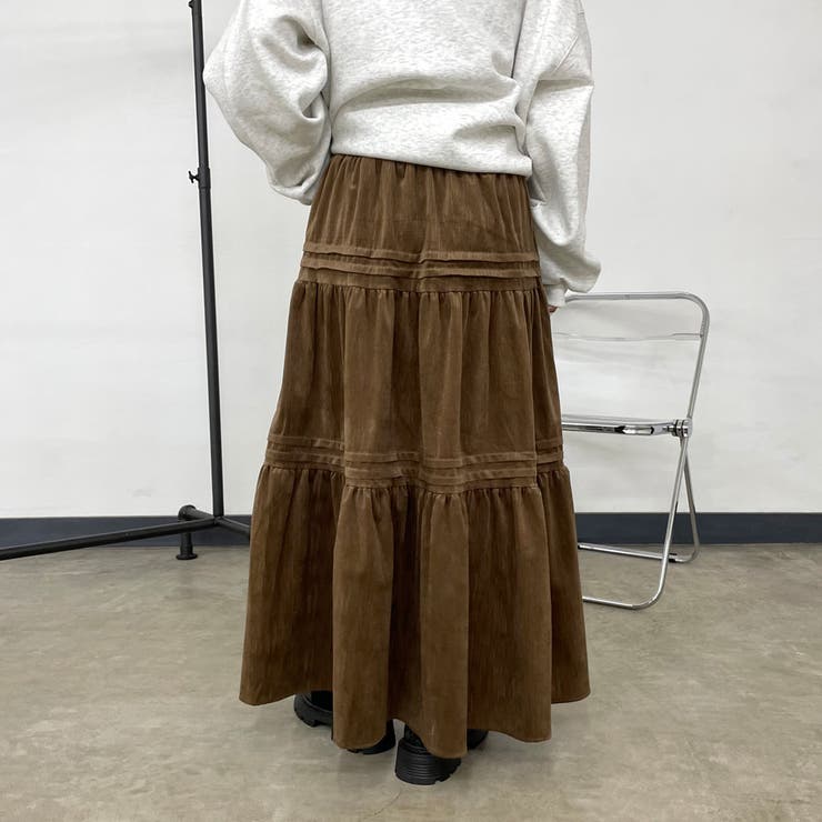 コーデュロイティアードスカート | non-hedge  | 詳細画像5 