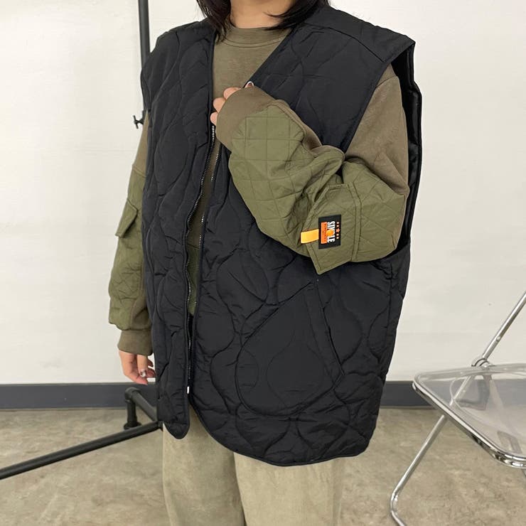 キルトZIPベスト | non-hedge  | 詳細画像9 