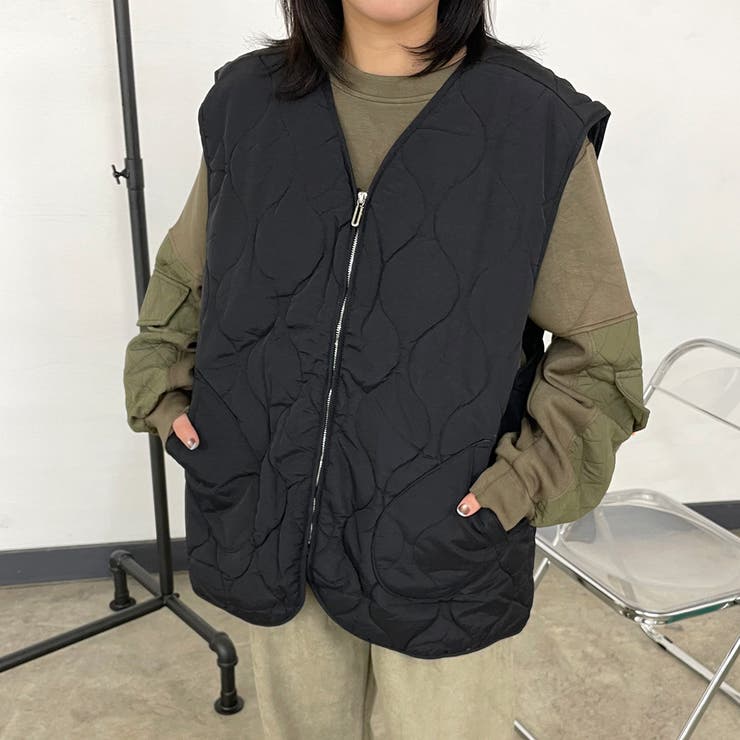 キルトZIPベスト | non-hedge  | 詳細画像11 