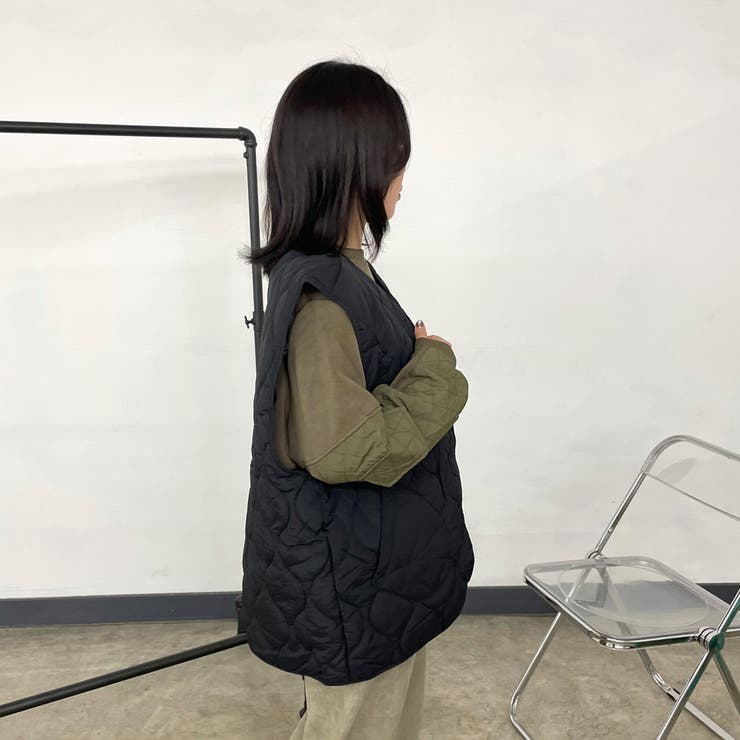 キルトZIPベスト | non-hedge  | 詳細画像12 