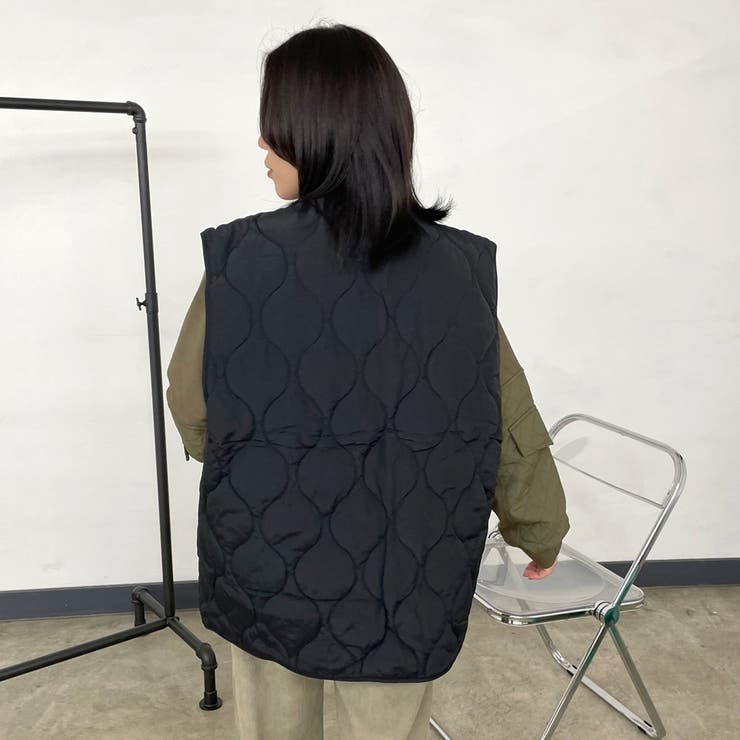 キルトZIPベスト | non-hedge  | 詳細画像14 