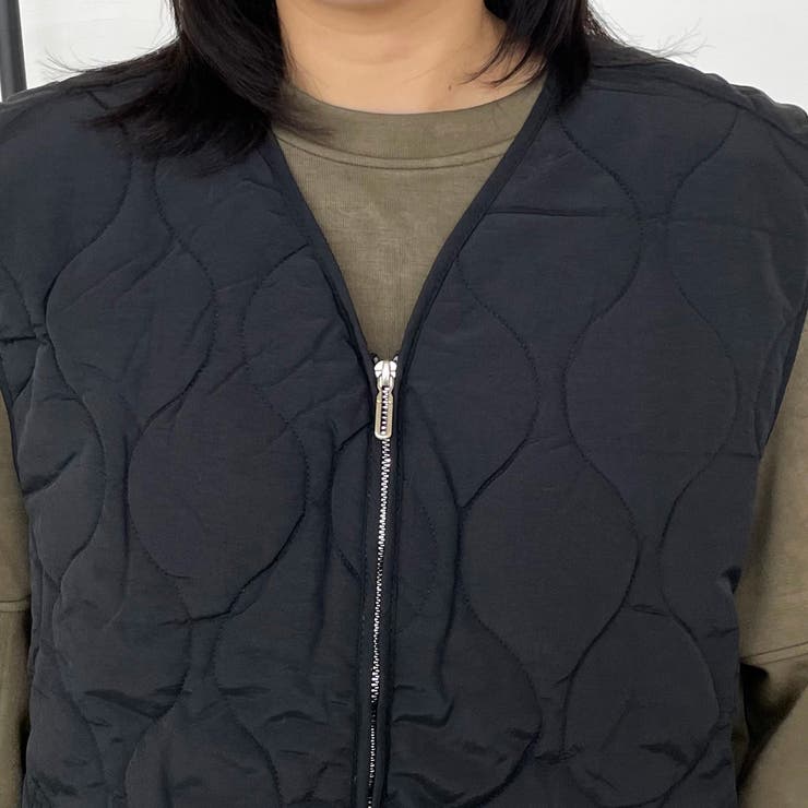 キルトZIPベスト | non-hedge  | 詳細画像15 