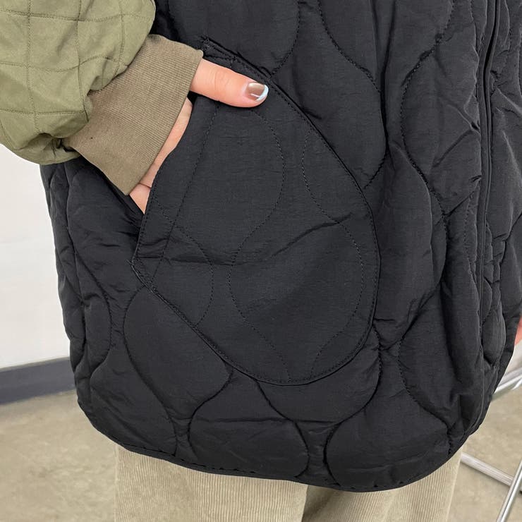 キルトZIPベスト | non-hedge  | 詳細画像17 