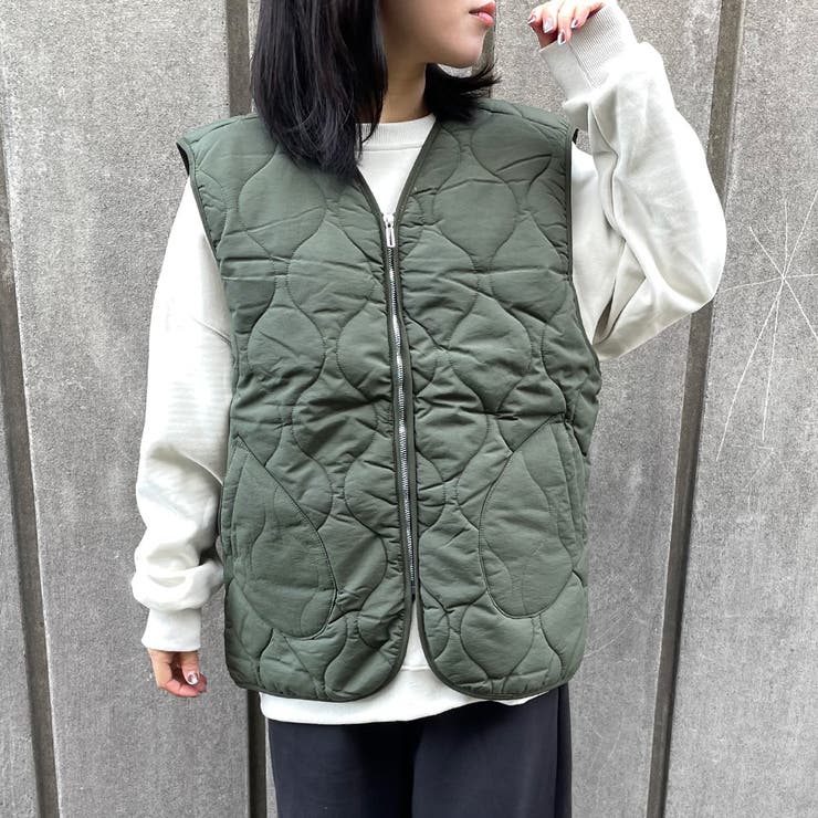 キルトZIPベスト | non-hedge  | 詳細画像1 