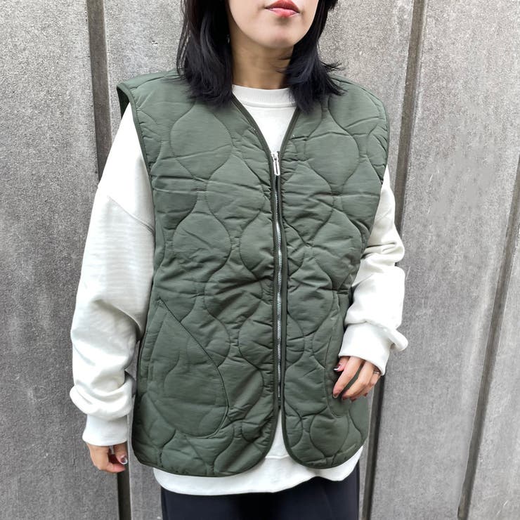 キルトZIPベスト | non-hedge  | 詳細画像2 