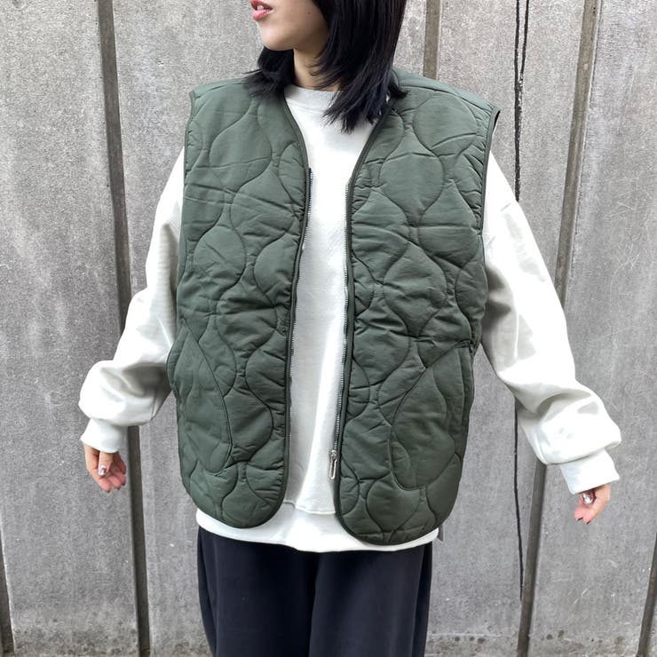 キルトZIPベスト | non-hedge  | 詳細画像3 