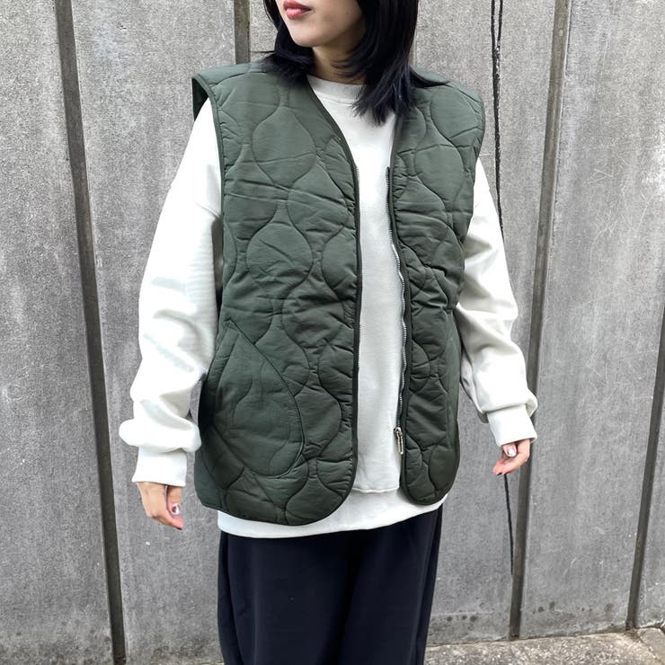 キルトZIPベスト | non-hedge  | 詳細画像5 