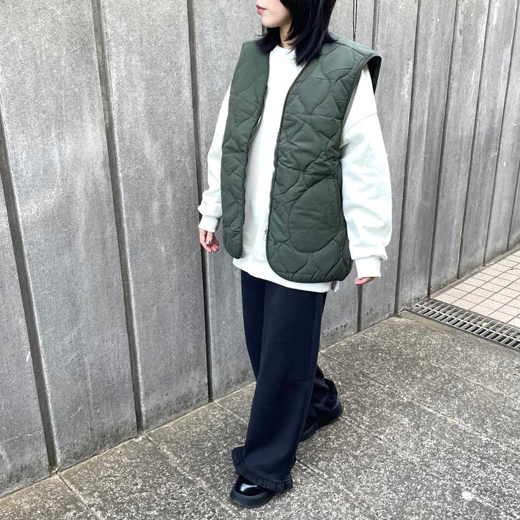 キルトZIPベスト | non-hedge  | 詳細画像8 