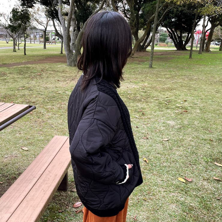 キルト切替ケーブルカーディガン | non-hedge  | 詳細画像15 