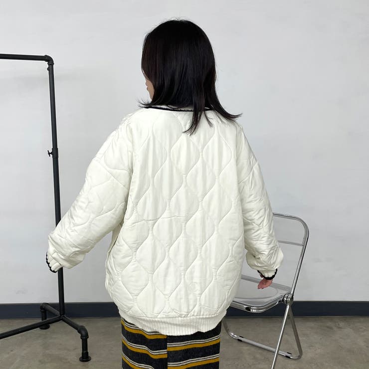 キルト切替ケーブルカーディガン | non-hedge  | 詳細画像21 