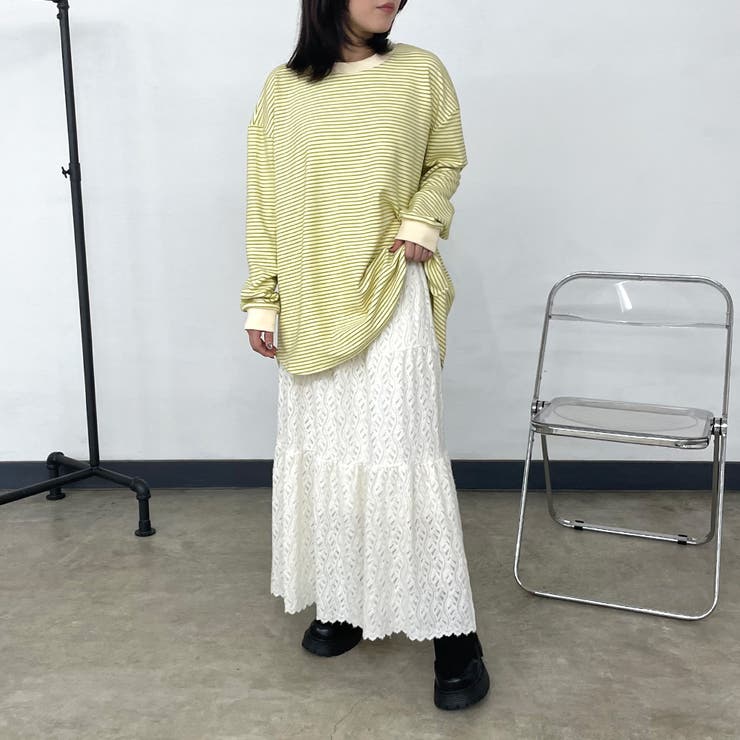 起毛レースティアードスカート | non-hedge  | 詳細画像14 