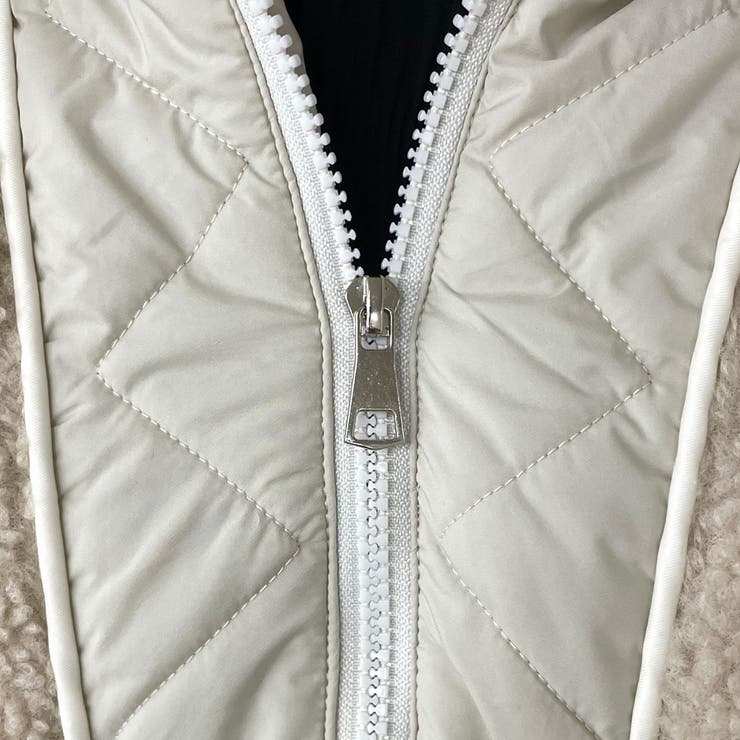 キルト切替ボアフードブルゾン | non-hedge  | 詳細画像25 