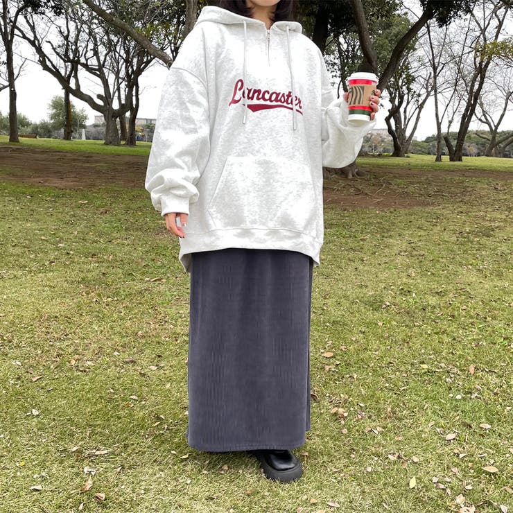 ハーフZIPロゴパーカー | non-hedge  | 詳細画像14 