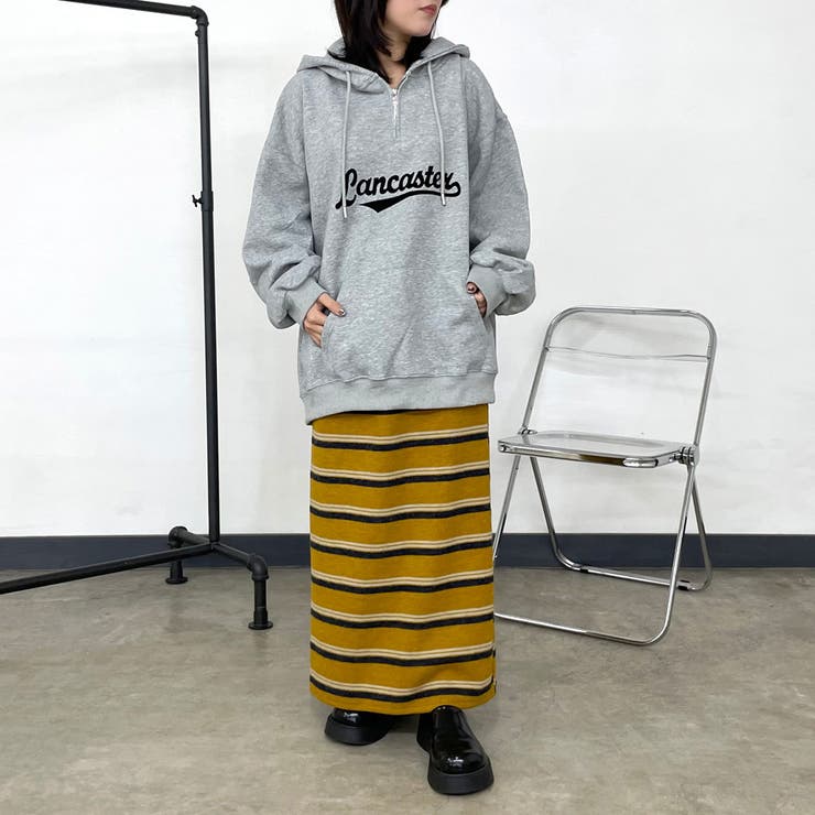 ハーフZIPロゴパーカー | non-hedge  | 詳細画像21 