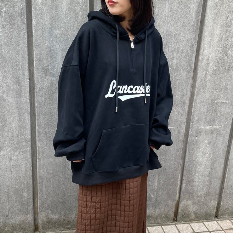 ハーフZIPロゴパーカー | non-hedge  | 詳細画像24 