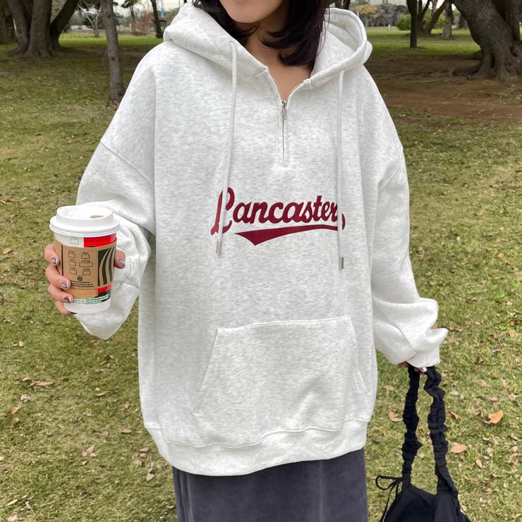 ハーフZIPロゴパーカー | non-hedge  | 詳細画像5 