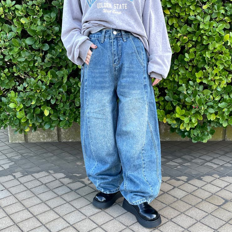 デニムバレルパンツ | non-hedge  | 詳細画像1 