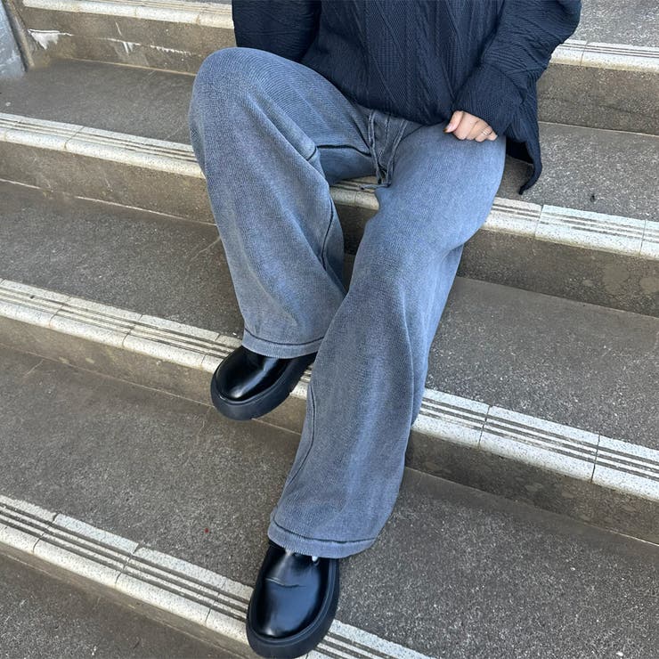 ブラック | ピグメントパンツ | non-hedge 