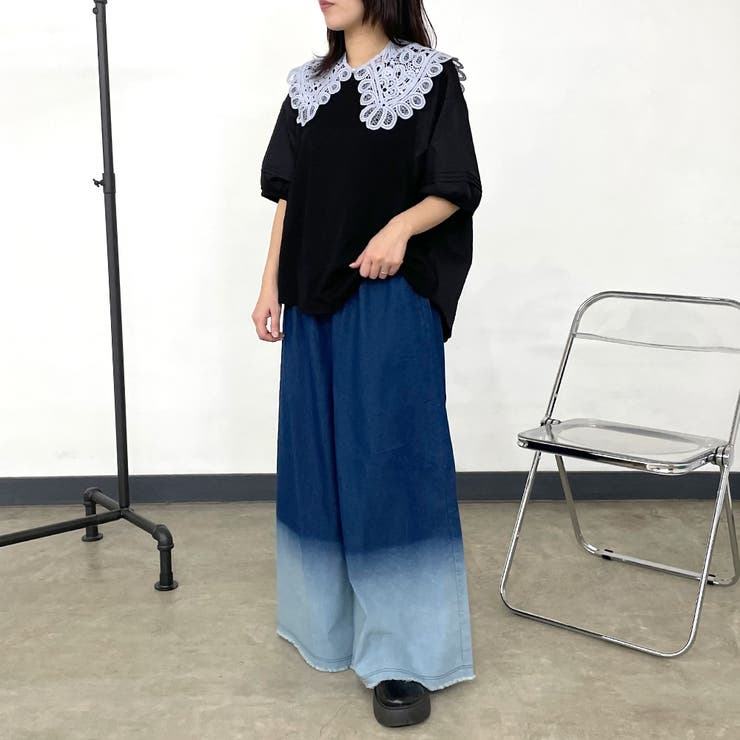 グラデーションデニムパンツ | non-hedge  | 詳細画像8 