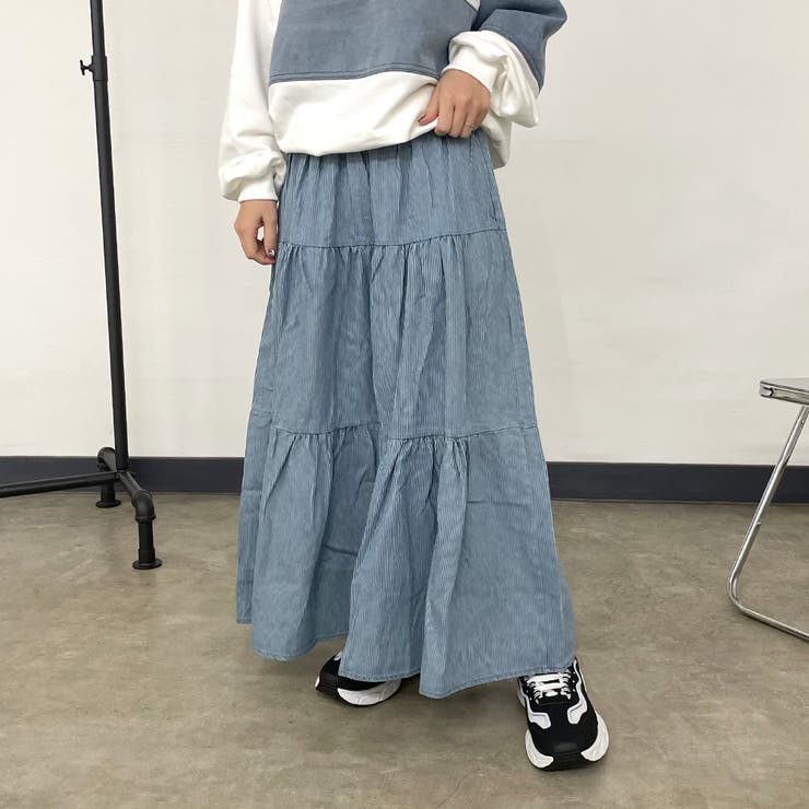 ヒッコリーティアードスカート | non-hedge  | 詳細画像11 
