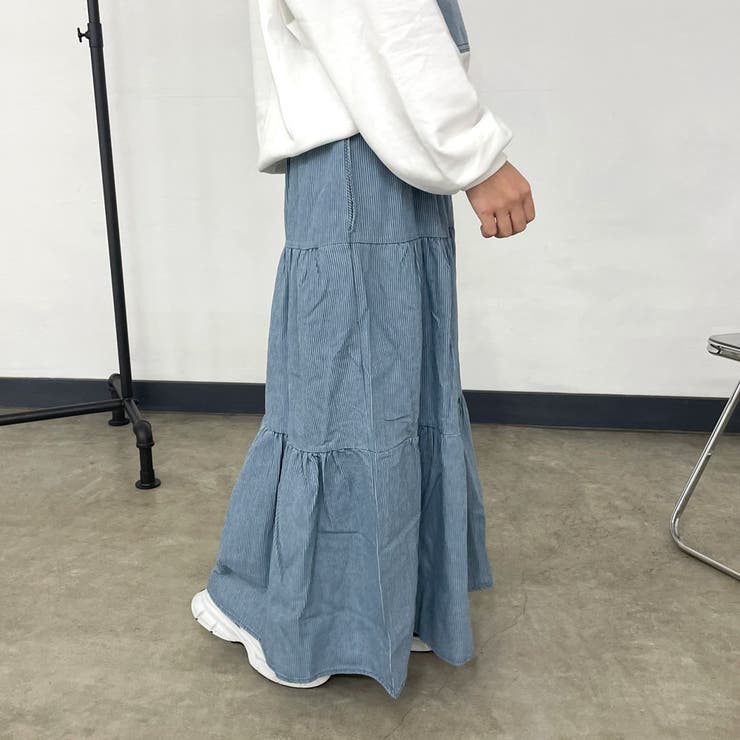 ヒッコリーティアードスカート | non-hedge  | 詳細画像13 