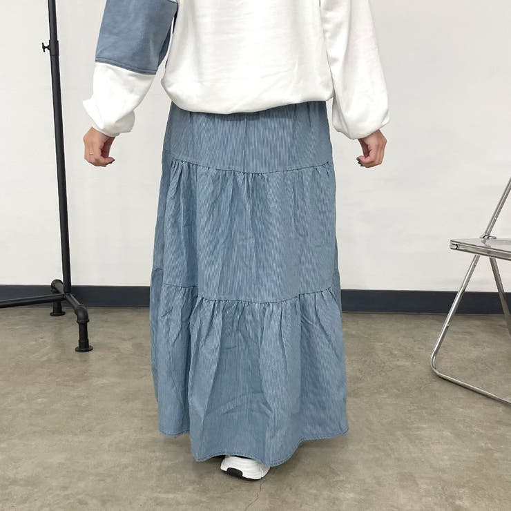 ヒッコリーティアードスカート | non-hedge  | 詳細画像14 