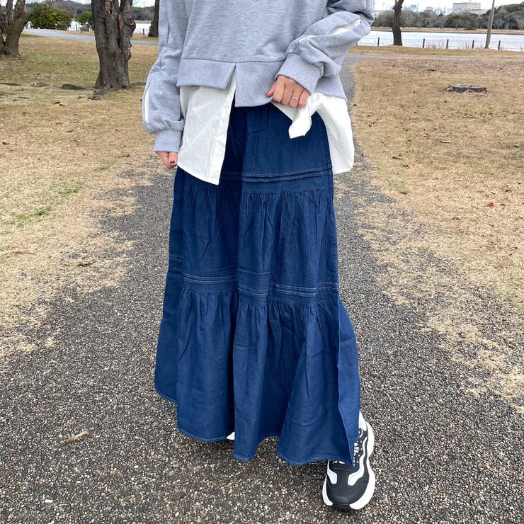デニムティアードスカート | non-hedge  | 詳細画像11 