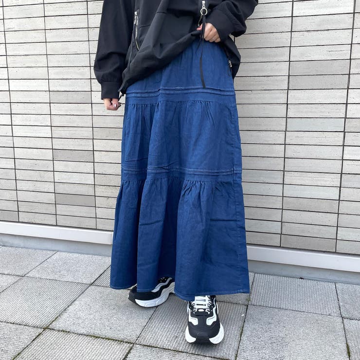 デニムティアードスカート | non-hedge  | 詳細画像14 