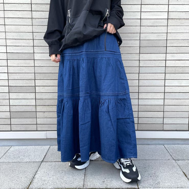 デニムティアードスカート | non-hedge  | 詳細画像15 