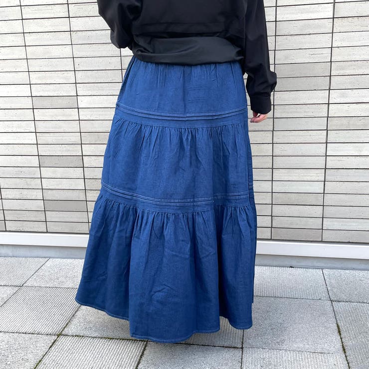 デニムティアードスカート | non-hedge  | 詳細画像17 