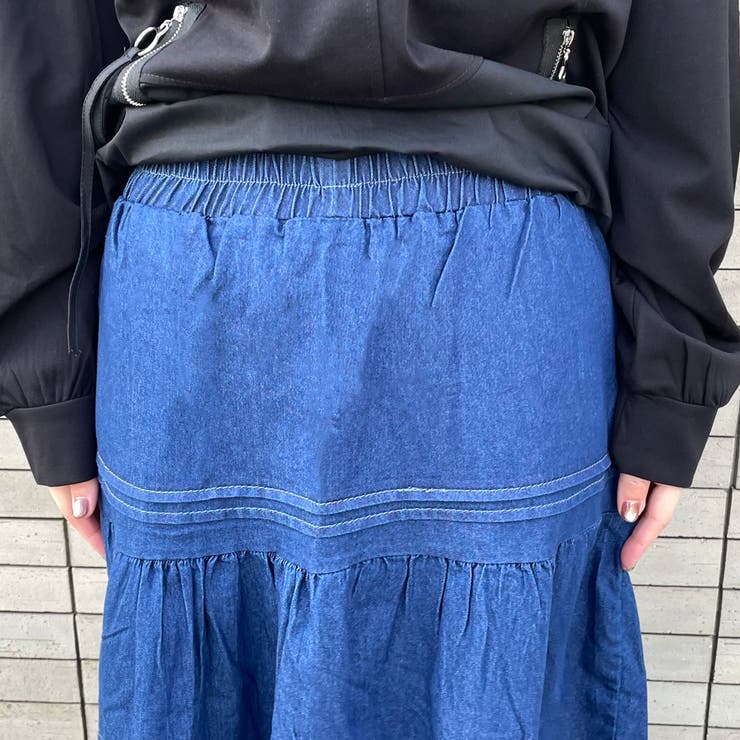 デニムティアードスカート | non-hedge  | 詳細画像18 