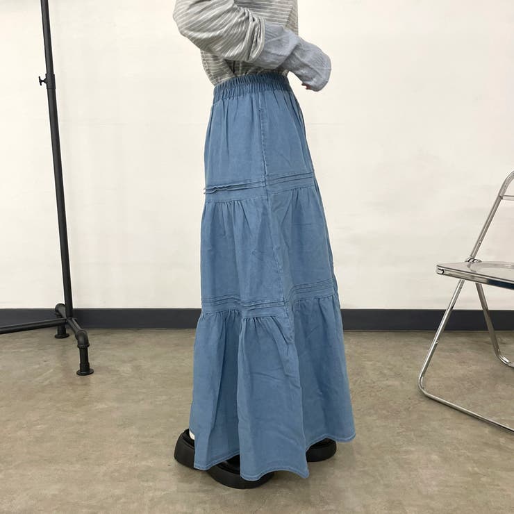 デニムティアードスカート | non-hedge  | 詳細画像27 