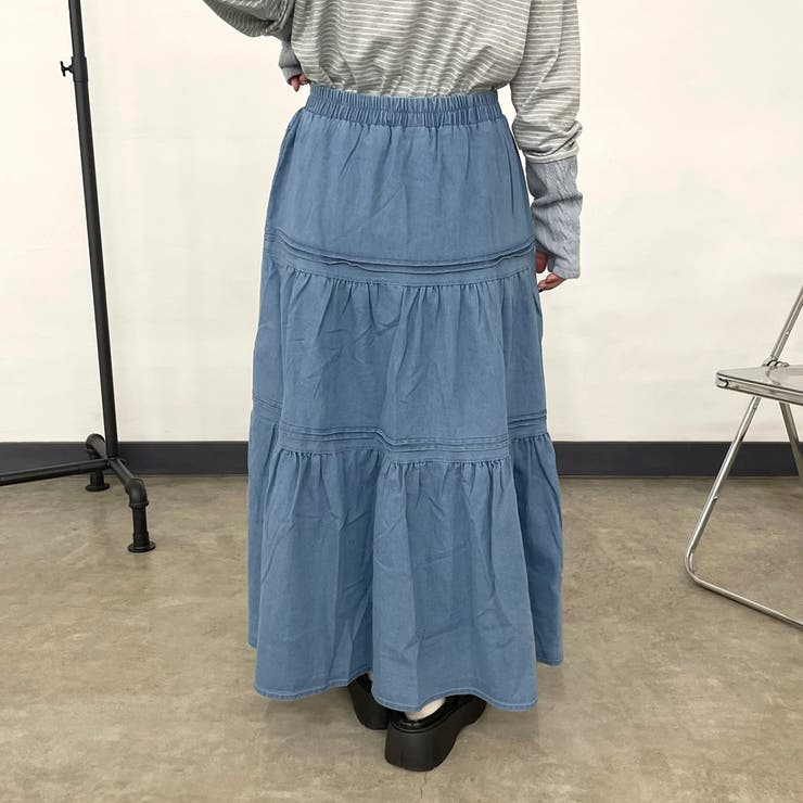 デニムティアードスカート | non-hedge  | 詳細画像28 
