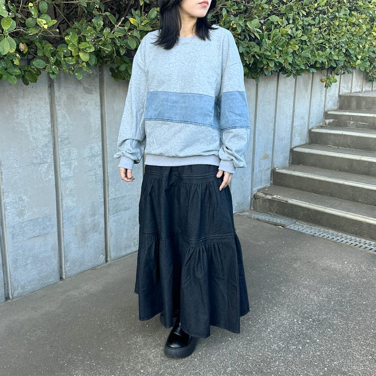 デニムティアードスカート | non-hedge  | 詳細画像7 