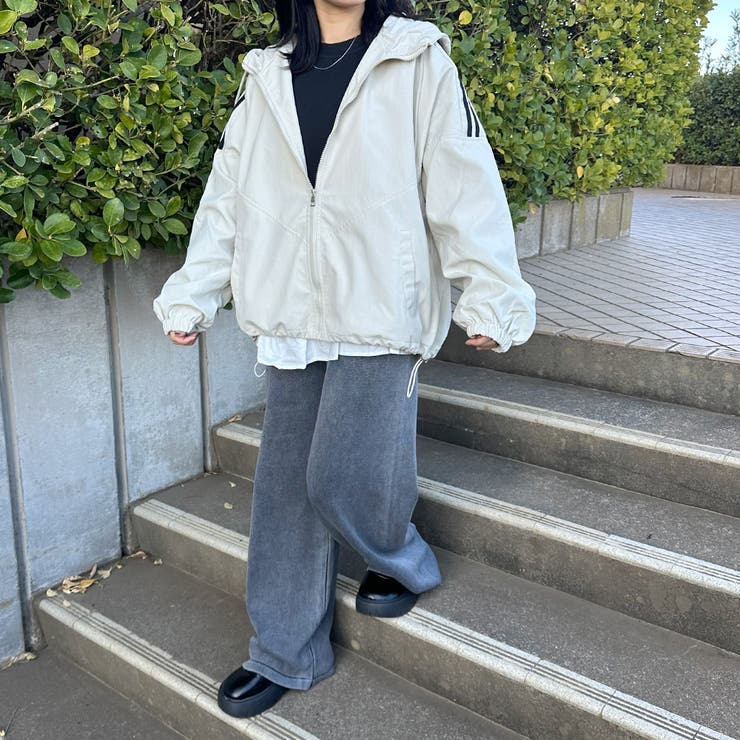 サイドラインフードブルゾン | non-hedge  | 詳細画像26 