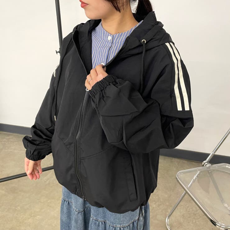 サイドラインフードブルゾン | non-hedge  | 詳細画像27 