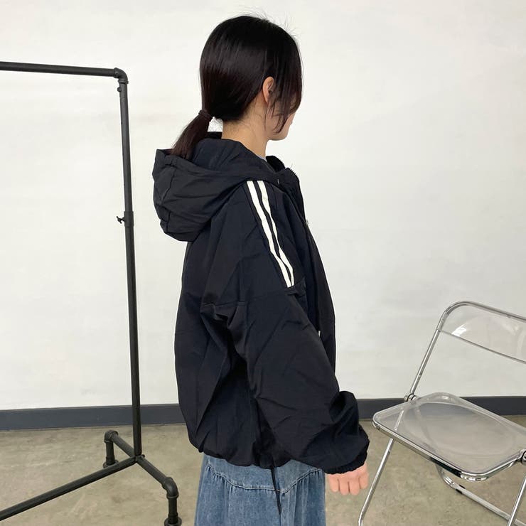 サイドラインフードブルゾン | non-hedge  | 詳細画像31 