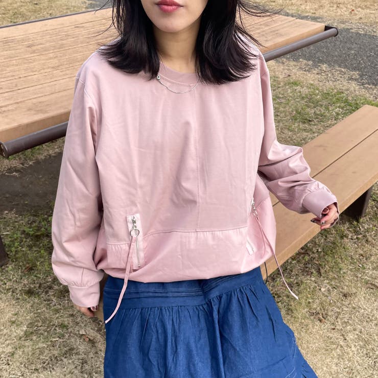 ピンク | 切替プルオーバー | non-hedge 