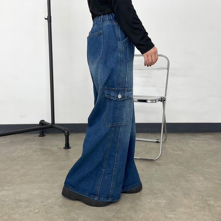 デニムカーゴパンツ | non-hedge  | 詳細画像8 