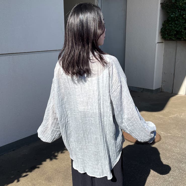 ガーゼシアーシャツ | non-hedge  | 詳細画像10 