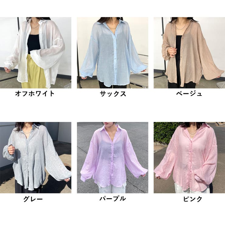 ガーゼシアーシャツ | non-hedge  | 詳細画像39 