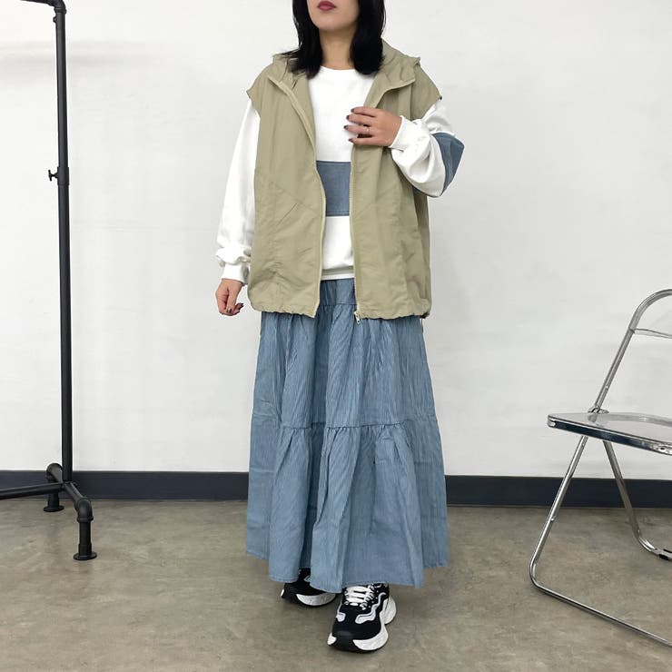 ナイロンフードベスト | non-hedge  | 詳細画像13 