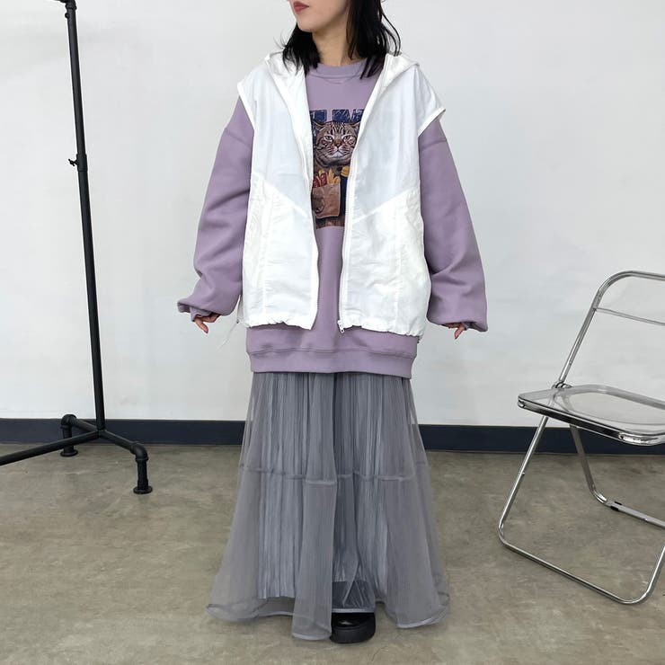 ナイロンフードベスト | non-hedge  | 詳細画像23 