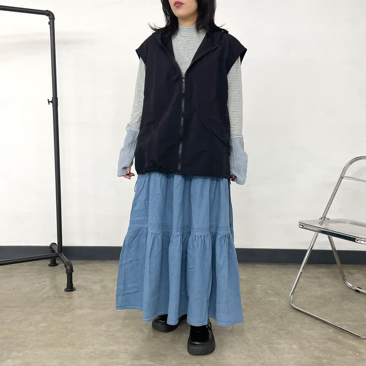 ナイロンフードベスト | non-hedge  | 詳細画像28 