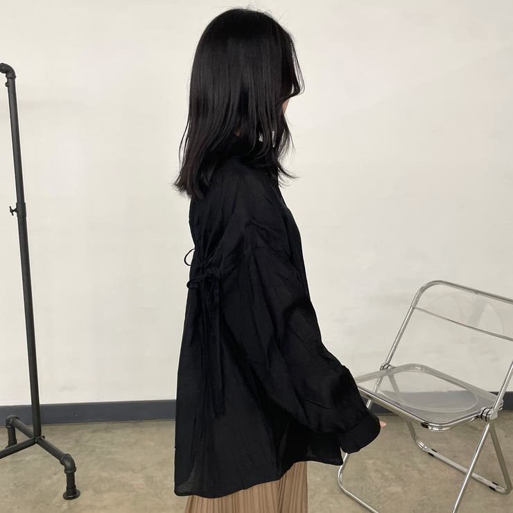 バックドロストシアーシャツ | non-hedge  | 詳細画像19 