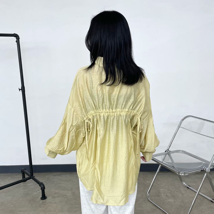バックドロストシアーシャツ | non-hedge  | 詳細画像7 