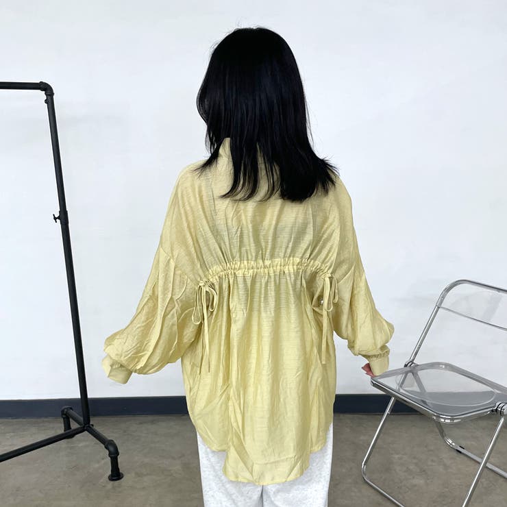 バックドロストシアーシャツ | non-hedge  | 詳細画像8 