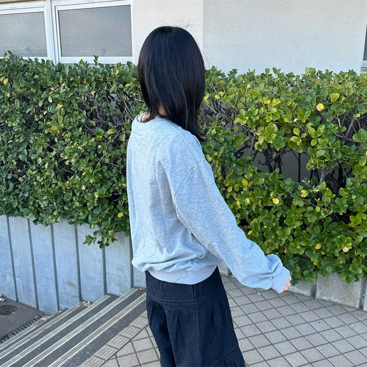 デニム切替プルオーバー | non-hedge  | 詳細画像3 