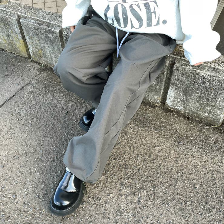 カーキ | 配色イージーパンツ | non-hedge 